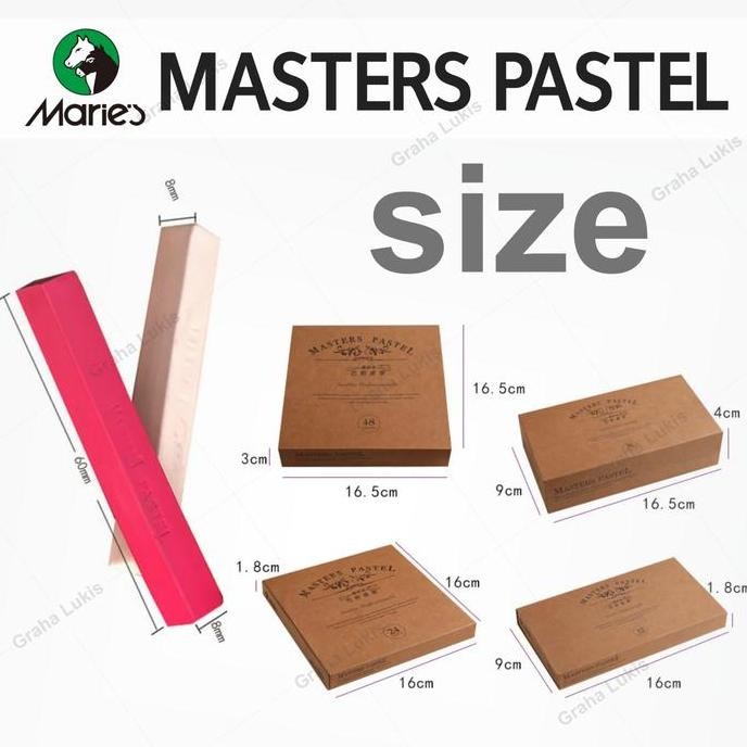 

ready Maries Master Soft Pastel Set 48