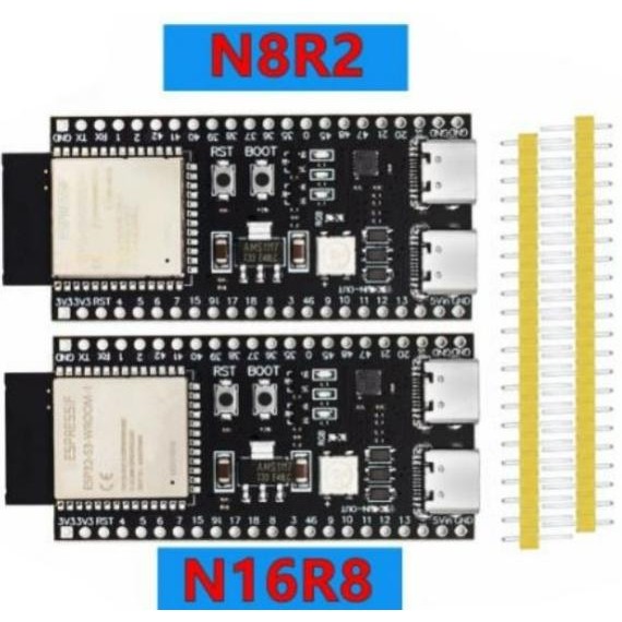 YD-ESP32-S3 N8R8 ESP32-S3-DevKitC-1 type-C ESP32-S3-WROOM PSRAM HARGA KHUSUS