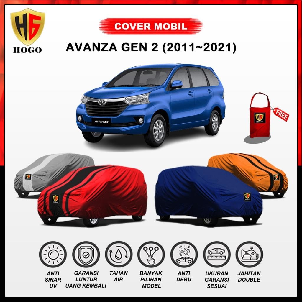 Tasya* Body Cover Sarung Mobil Avanza Veloz 2011, 2012, 2013, 2014, 2015, 2016, 2017, 2018, 2019 / S