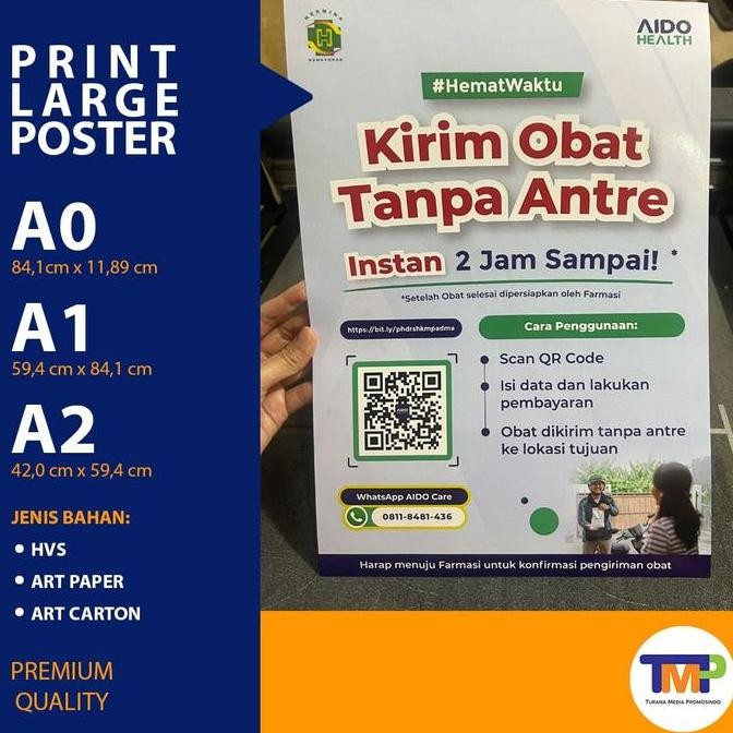 

ready Cetak Poster UV Gel Ukuran A0 A1 A2 Murah dan Praktis