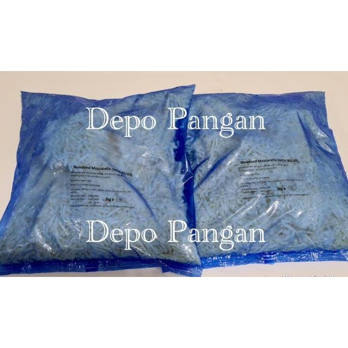 

Promo Keju Mozzarela Dairy Partners Shredded / Mozarella Parut 2 Kg