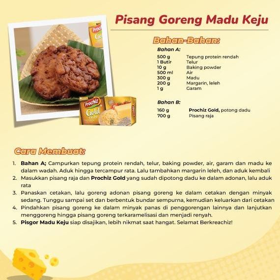 

Sale Keju Prochiz Gold 160 Gr 1 Karton