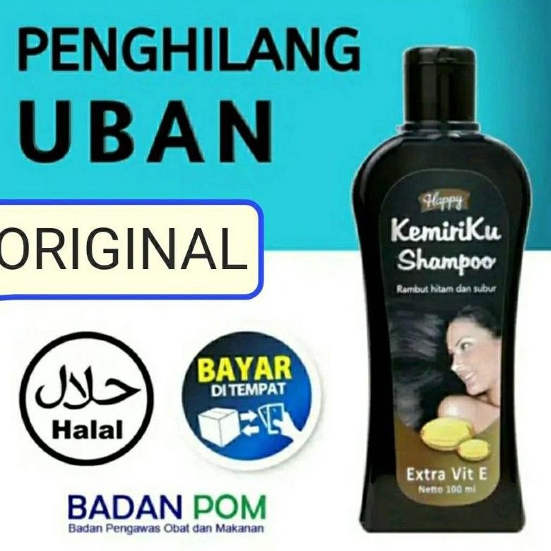 Cod Sampo Kemiriku / Shampo Penghilang Uban/Sampo Anti Rontok/Sampo Ketombe Meledak