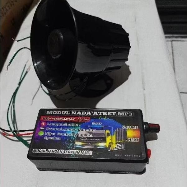 Promo Alarm Mundur Viral Nada Mp3 Terbaru Alarm Mundur Awas Awas Truk Mobil & Bus 12 Volt & 24 Volt