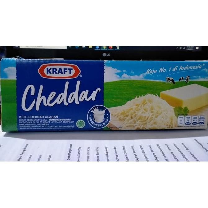 

Sale Keju Kraft Cheddar 2Kg - Khusus Gosend Grab Only