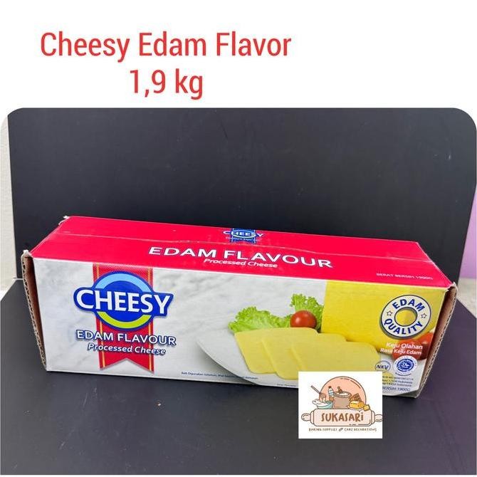 

Murah Keju Cheesy Edam Flavour 1.9 Kg Cheese Edam