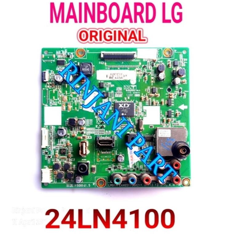 MAINBOARD MESIN TV LED LG 24LN4100 MB 24LN4100