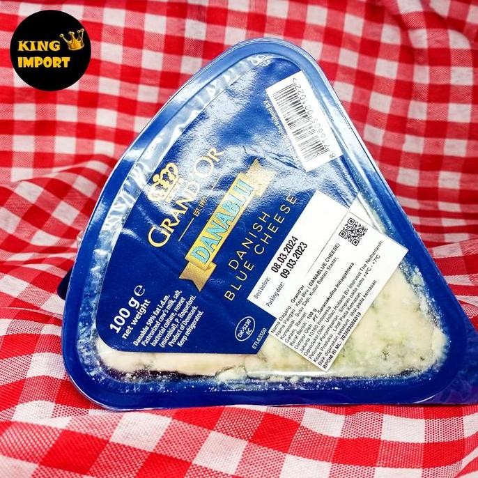 

Grosir Grand'Or Danish Blue Cheese 100Gr