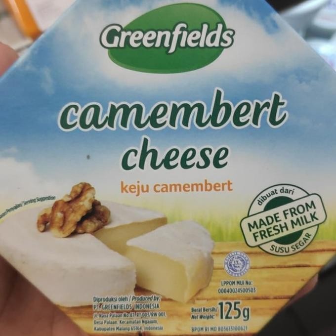 

Grosir Greenfields Keju Camembert 125Gr