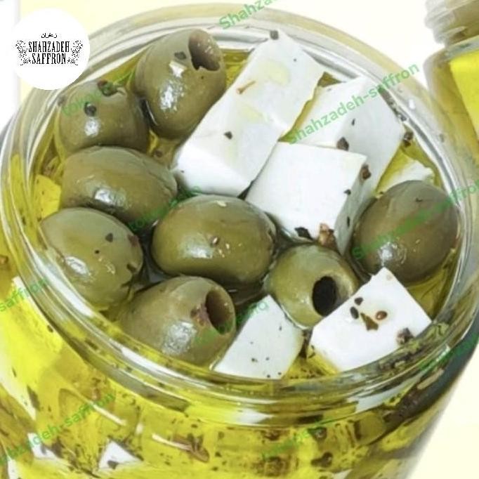 

Murah Feta Cheese In Olive Oil With Green Olive No Sugar No Salt 500 Gr
