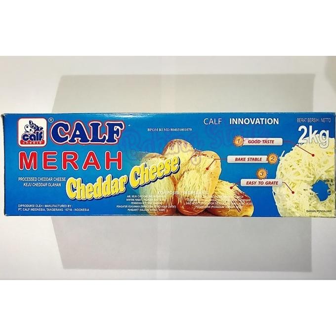 

Promo Keju Cheddar Calf Merah 2Kg !