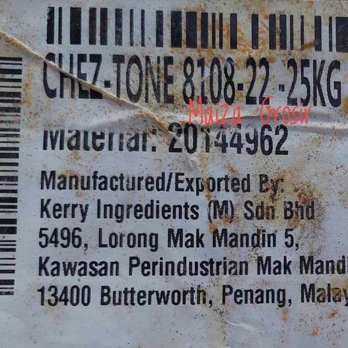 

Grosir Kerry Keju Bubuk Cheztone 8108-22 Kemasan 500Gr