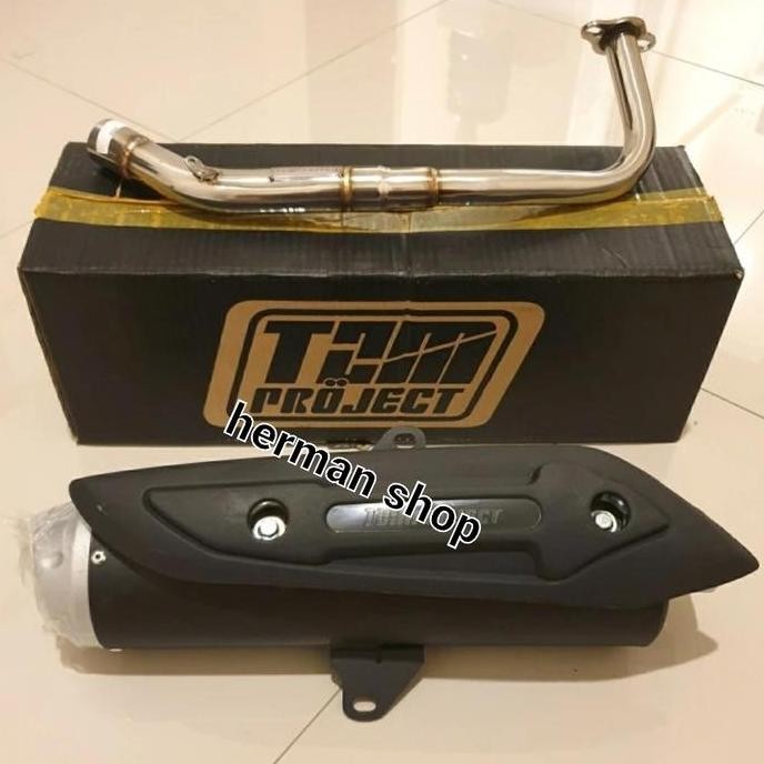 KNALPOT TZM PROJECT AEROX / LEXI - KNALPOT TZM AEROX / LEXI