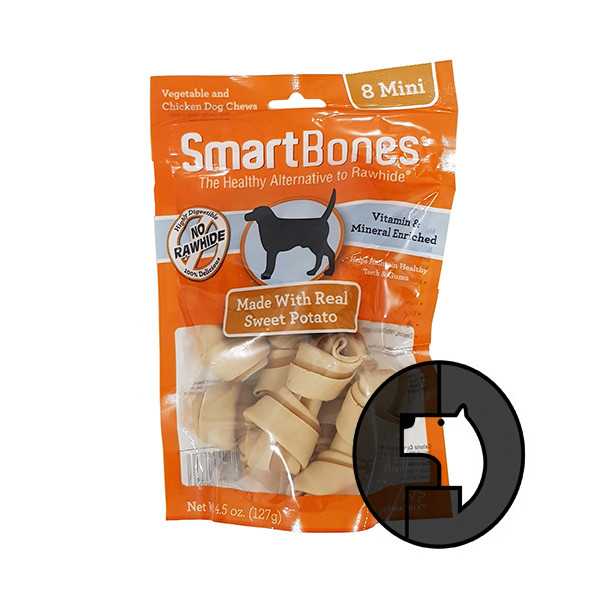 

smartbones sweet potato 4.5 oz8 mini veg chicken