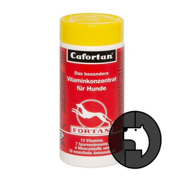 cafortan 300 gr (600 tab) vitamin anjing