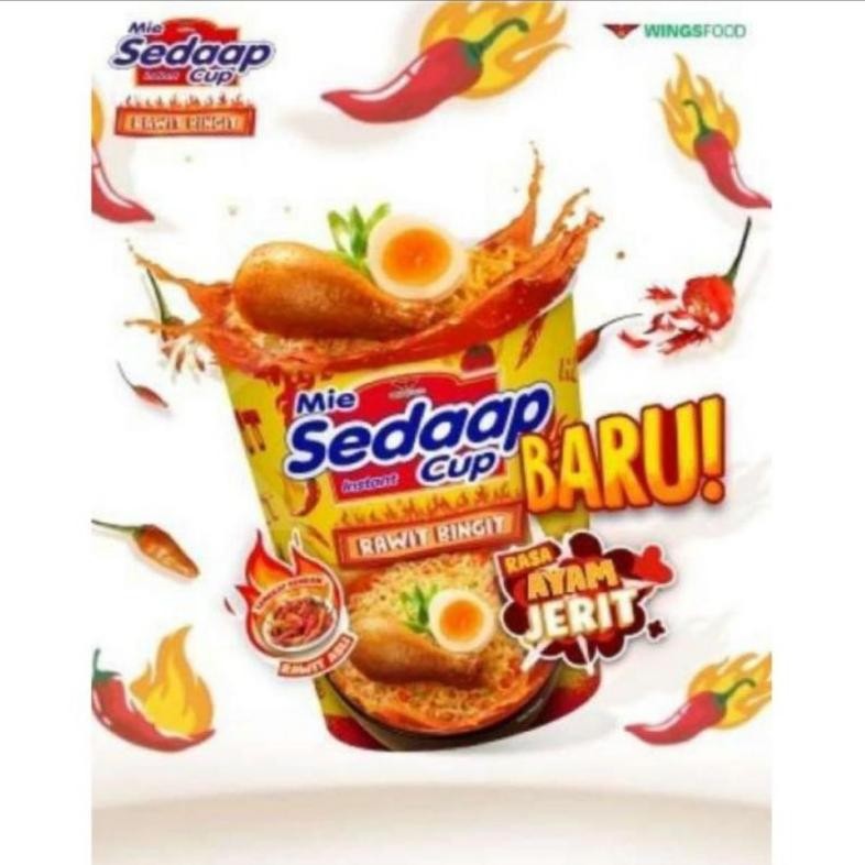 

Original Mie Sedaap Cup Semua Rasa 1 Dus Isi 12 Cup - Mi Instan Gelas Lengkap