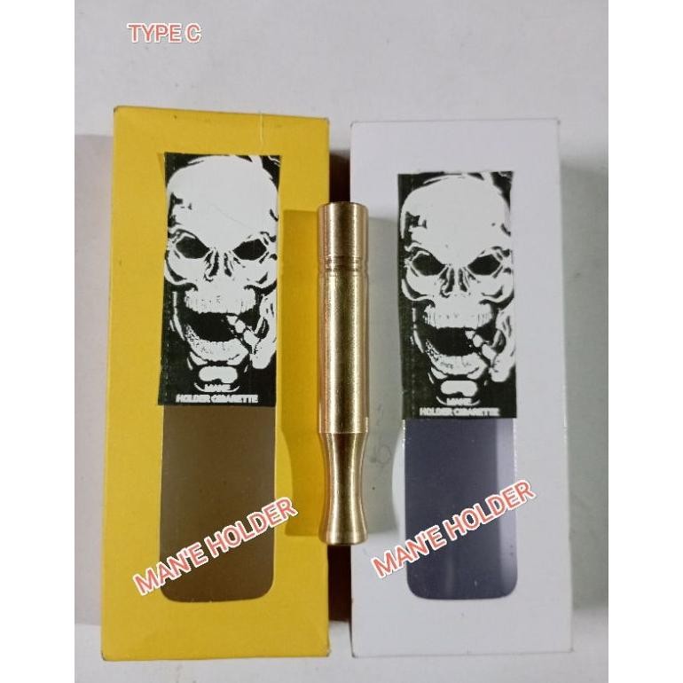 Original Pipa Holder Rokok Rko Full Logam - Penyaring Racun & Tar Eksklusif