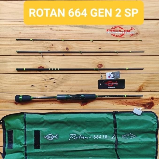 '' Relix Nusantara Joran Rotan 664 GEN 2 ''