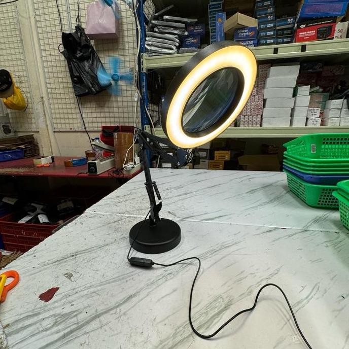 

Terlaris Lampu Baca Led Kaca Pembesar 10X Pembesaran Ready Stok