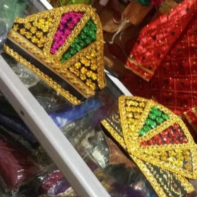 Topi adat aceh tari saman // topi aceh // Ikat kepala adat aceh