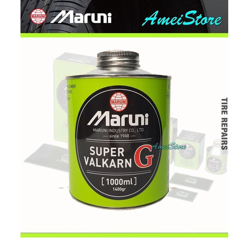 

Maruni Super Valkarn G 1000 Ml /Lem Tambal Ban Tubeles / Lem Maruni Co