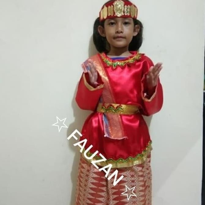 Baju Adat Batak Tk // Pakaian Batak Anak