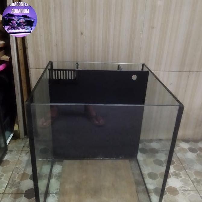 Aquarium Filter Belakang 40Cm Kaca Depan Optic Clear