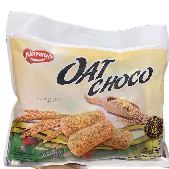 

Naraya Oat Choco Biscuit 400Gr Terbaru