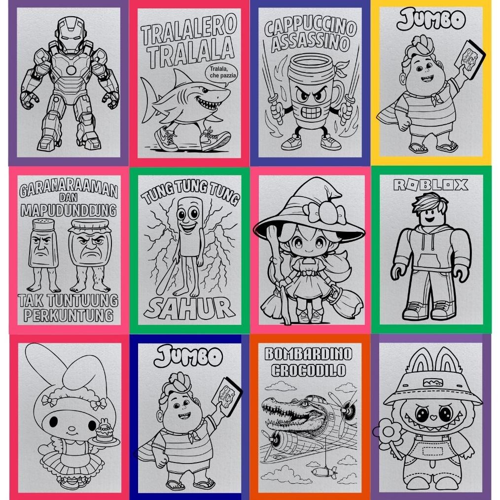Terbaru Sterofoam Lukis isi 100 pcs 33x50 Styrofoam Lukis Gabus Mewarnai AST