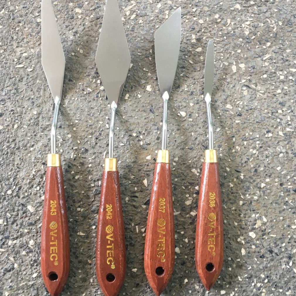 

V-tec pisau palet / Paint knife / Seri 20xx satuan / Pisau Lukis Painting Vtec SV9