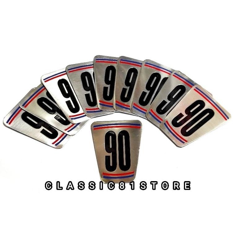 ASLI EMBLEM TUTUP AKI S90 S90Z LOGO BOK AKI HONDA KLASIK