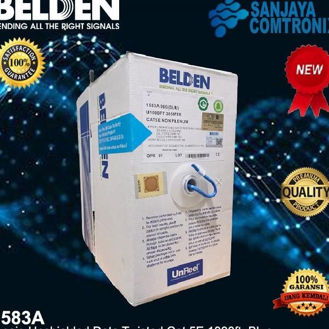 Belden 1583A Kabel Lan Utp Cat. 5E Rollbox305M