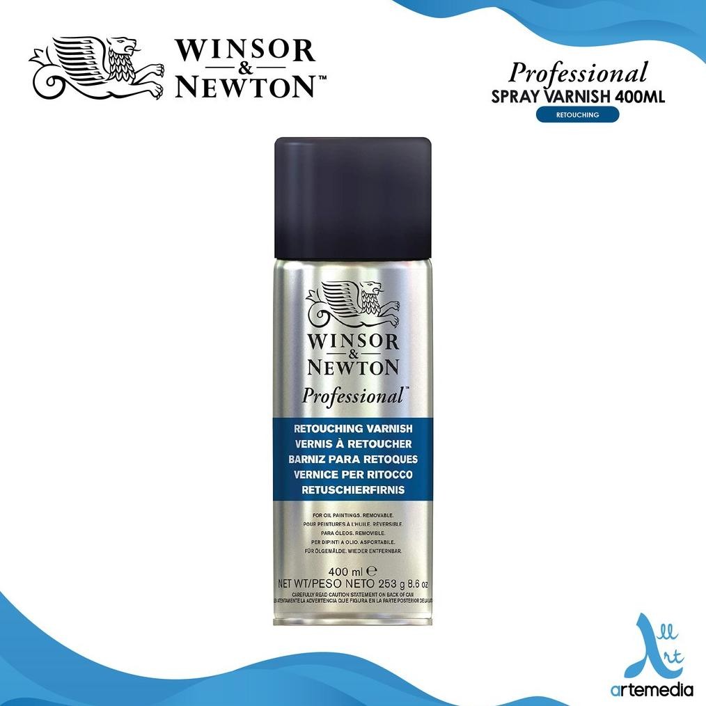 

Winsor & Newton Professional Retouching Varnish Spray 400ml Pernis Lukis SV9