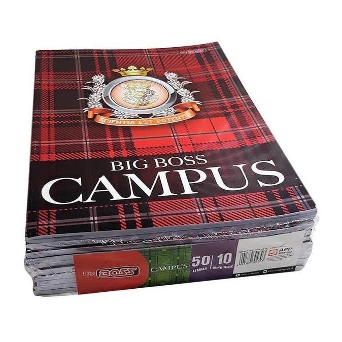 

Buku Tulis Boxy Big Boss 50 Lembar Random Cover - Jual (1 Pack = 10 Pcs) SV9