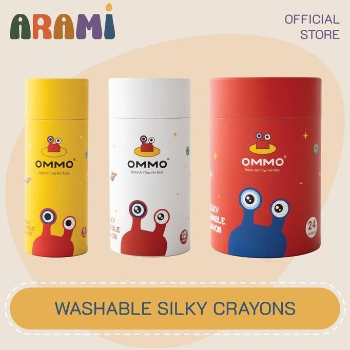 

OMMO WASHABLE SILKY CRAYONS CRAYON SUTRA HALUS KRAYON ANAK KRAYON WARNA SEKOLAH TERBARU ASLI 100% ORIGINAL OFFICIAL MODERN GARANSI BRAND TERLARIS DISKON GROSIR COD TREND 2025 NEGO BAYAR DI TEMPAT DISKON GRATIS ONGKIR