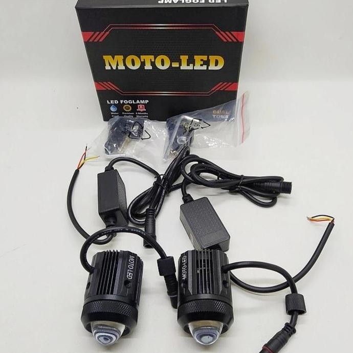 Lampu Tembak Lampu LED Foglamp D2 Mini Dual Tone Premium Moto Led