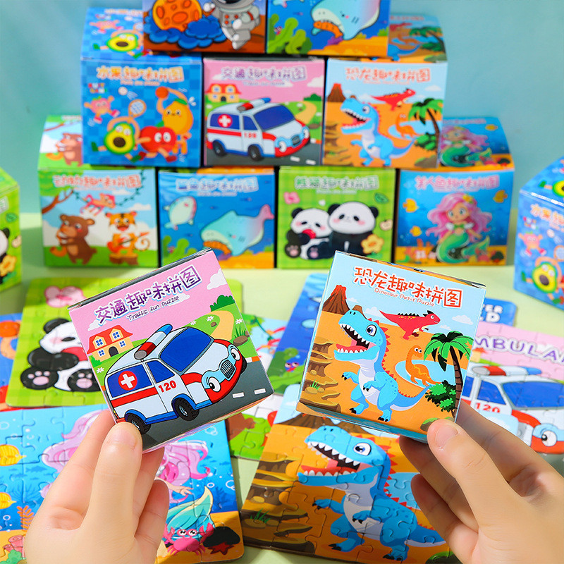 PAOPAO Puzzle 36 Keping Jigsaw Premium Mini Fruit Shark Space