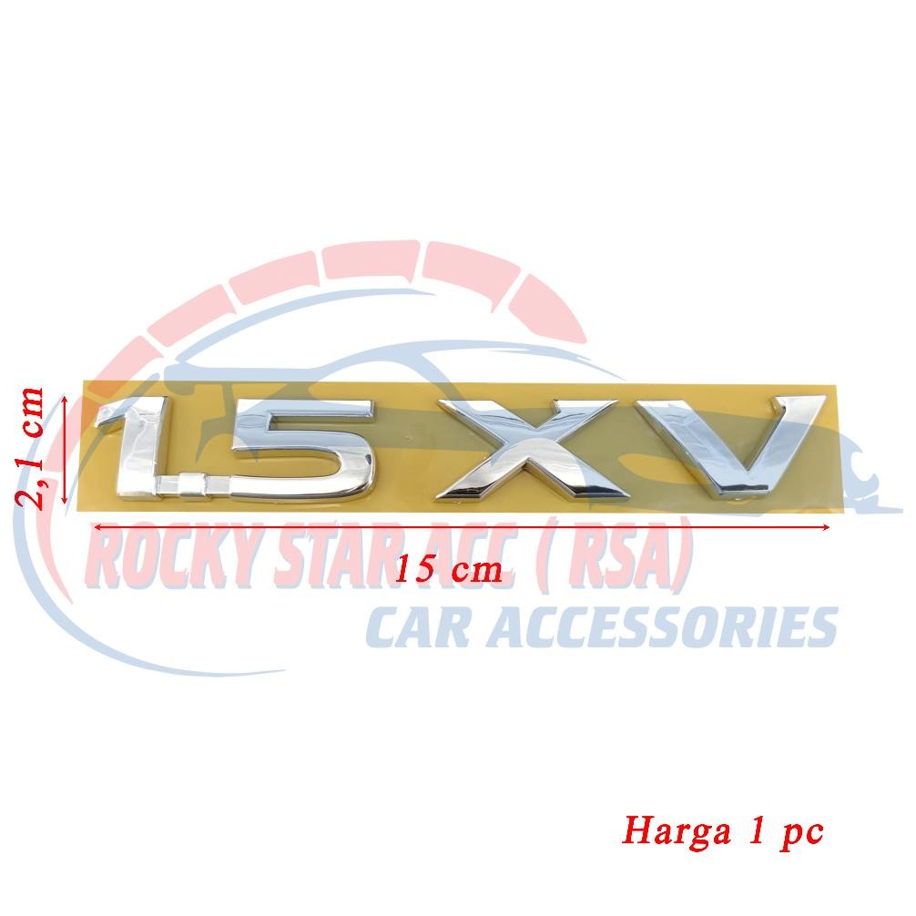 ASLI EMBLEM NISSAN GRAND LIVINA TULISAN 1.5 XV ORIGINAL LOGO BELAKANG MOBIL