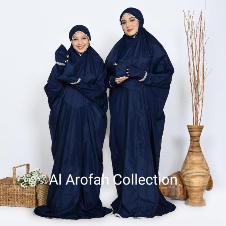 Mukena Terusan polos DEWASA DAN REMAJA Bahan Katun mikro AST