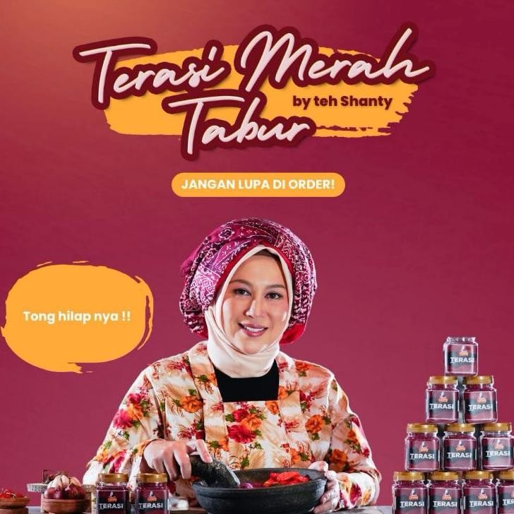 

Terasi Merah Teh Shanty Kemasan Botol Terasimerah Terasitabur Bumburempah Terasarut