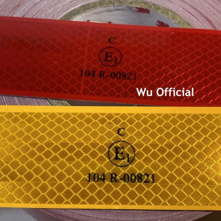 Stiker Reflektor 3M Lulus Uji Kir Dishub - Sticker Reflektor - Reflektif 3M - Stiker Reflektor - Sti