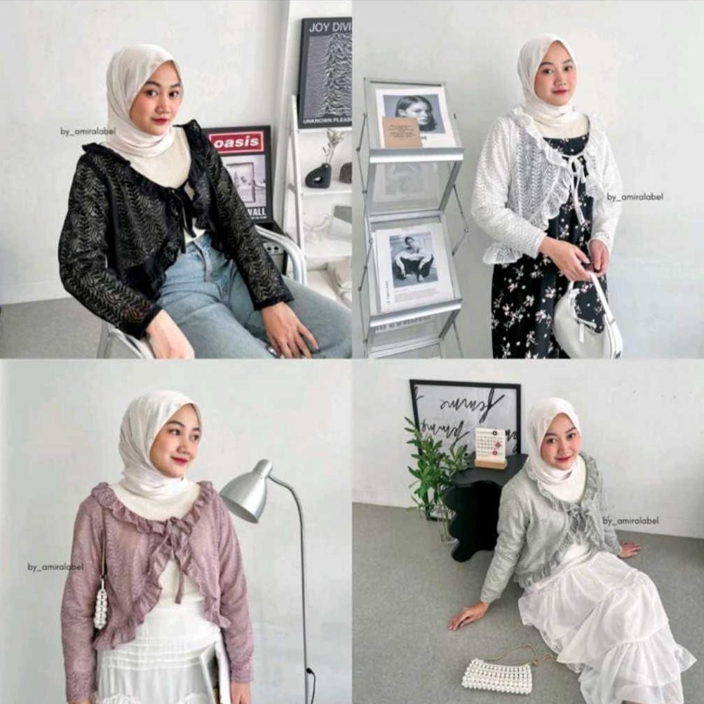 LAYYA OUTER BRUKAT LACE / OUTER BRUKAT / LACE OUTER RUFFLE AST