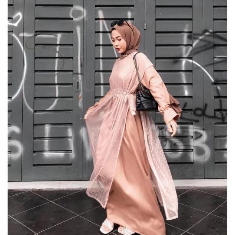 Violeta outer tile dot/outer only /outer lace/outer brukat rompi AST