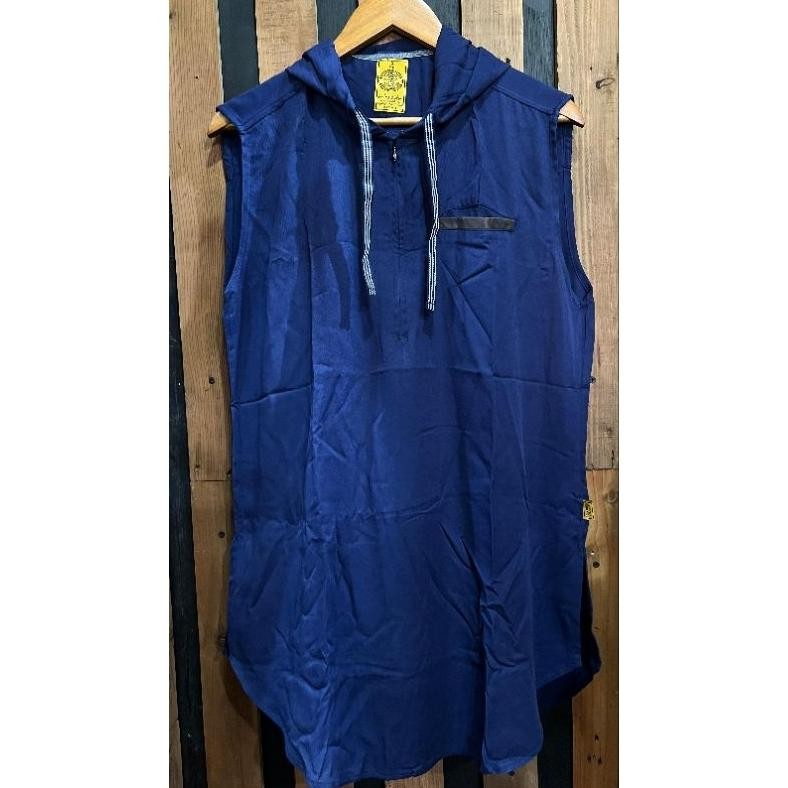 rompi sholat pria al amwa rompi hoodie premium AST