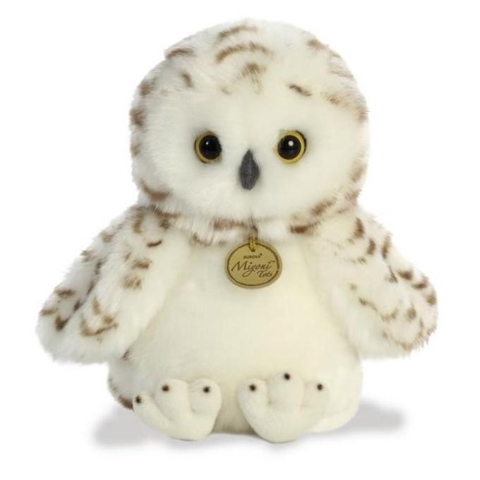 Boneka Snowy Owl (Burung Hantu salju)