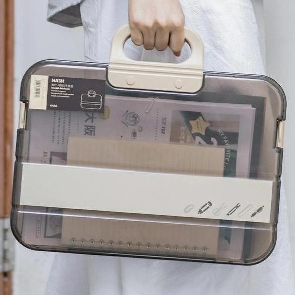 

HARGA DISC - Tas Koper Dokumen / Alat Tulis Kantor Bahan Plastik Tebal