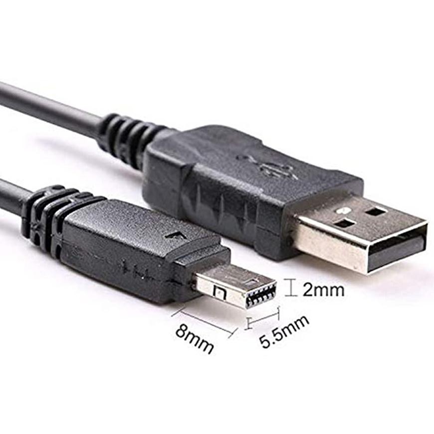 Kabel Data / Usb Cable For Kamera Casio Exilim Ex-F1 Fh20 Fh25 Fc160S Z8 Fs10S Z20 Z29 Z65 Z650 Z410
