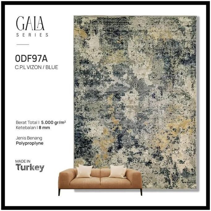 karpet permadani turki vintag 3x4