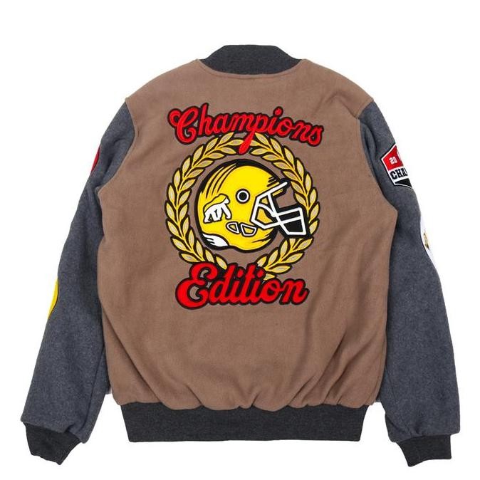 House Of Smith Varsity Jacket Varchampion - Jaket Varsity Pria (Best Quality)