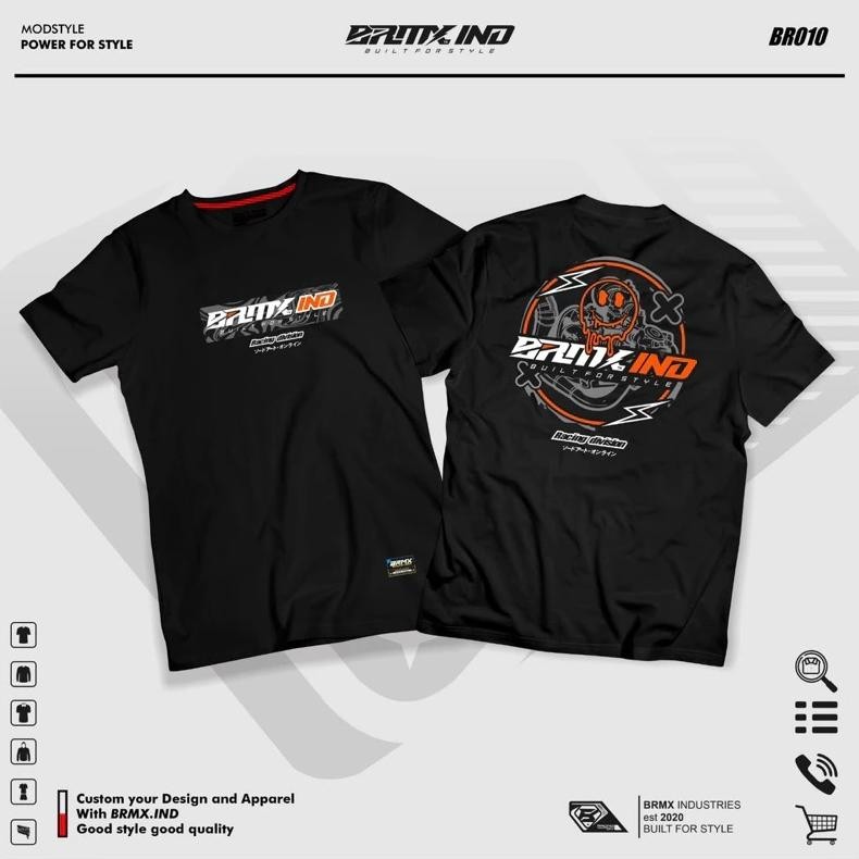 Promo Kaos Brmx Racing Vol 2 Racing Original100% Cotton Combed 24S Kaos Distro Racing Kaos Murah Ber